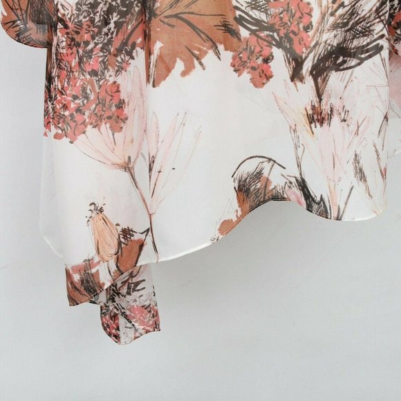 Travelers Collection By Chicos Chiffon Sheer - Picture 5 of 5